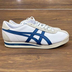 Asics Onitsuka Tiger White Deep Blue Shoes sz 10